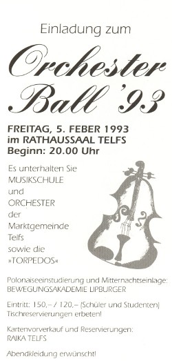1993 orchesterball